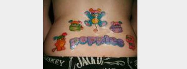 Popples Tattoo 80s Tattoos That Are Totally Rad