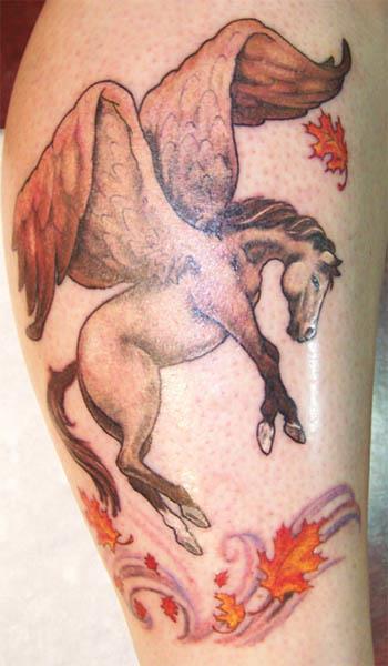 autumn pegasus tattoo Autumn Pegasus Tattoo