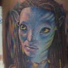 Neytiri Avatar Tattoo