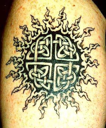 Celtic Sun Tattoo Celtic Sun Tattoo