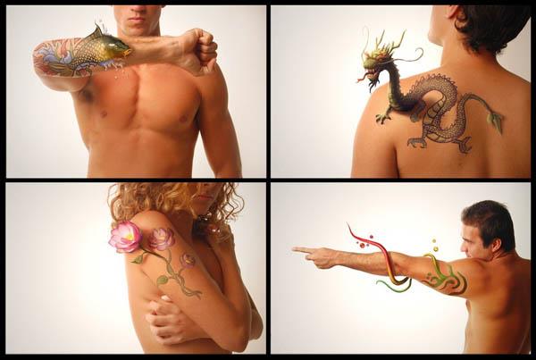 Tiago Hoisel Real Tattoo Paintings Tattoos Come to Life