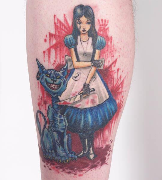 Ink in Wonderland: 25 Mad Alice in Wonderland Tattoos « Ink Art Tattoos