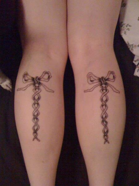 Laced Up Bow Tattoos « Ink Art Tattoos