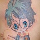 Chibi Harry Potter Tattoo