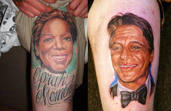oprah tony danza tattoos Celebrity Tattoos Gone Horribly Wrong