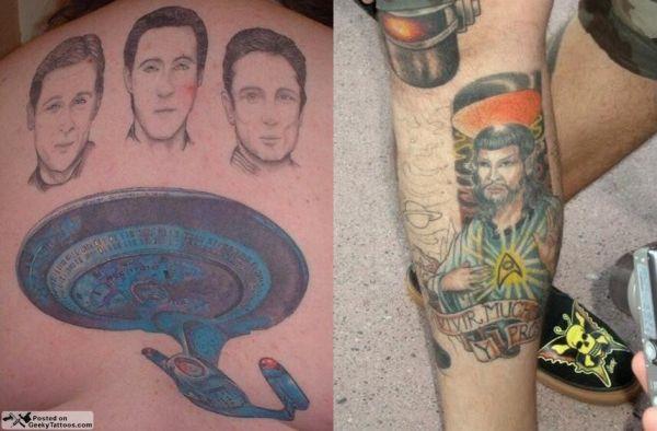 star trek tattoos Tattoos That Boldly Go Where No One Has Gone Before