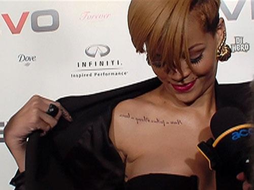 Rihanna 13 All 19 of Rihanna’s Tattoos