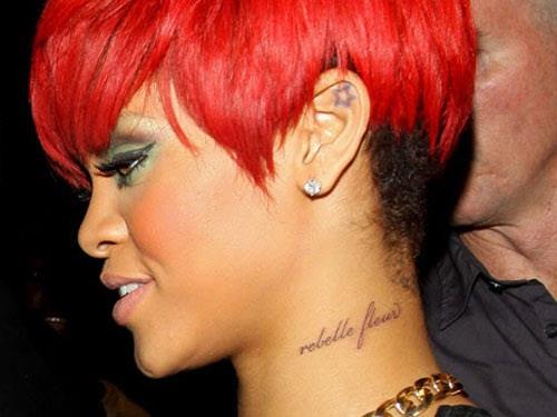 Rihanna 14 All 19 of Rihanna’s Tattoos
