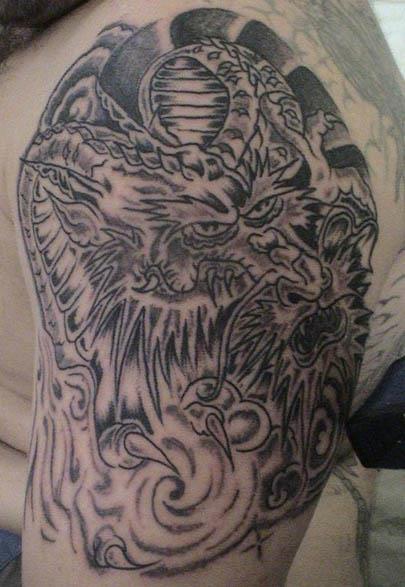 asian dragon arm tattoo Asian Dragon Arm Tattoo