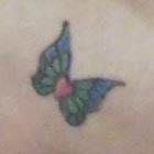 Heart Butterfly Tattoo