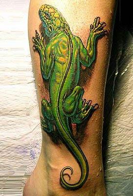 realistic lizard tattoo Realistic Lizard Tattoo
