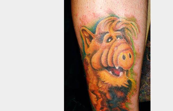 Alf tattoo 80s Tattoos That Are Totally Rad