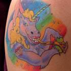 Unbelievably Weird Unicorn Tattoos