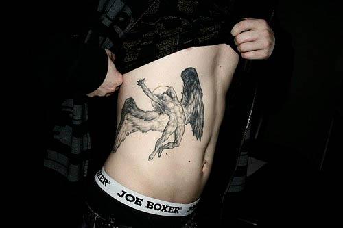 fallen angel tattoo Led Zeppelin Icarus Tattoo
