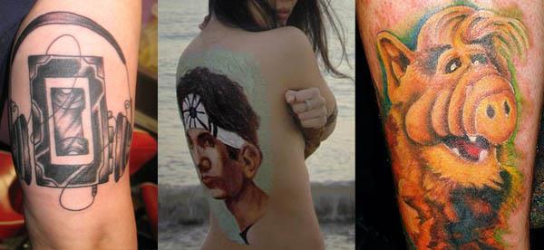 tottally rad 80s tattoos 80s Tattoos That Are Totally Rad
