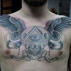 Chimera Skull All Seeing Eye Tattoo th Tattoo Spots