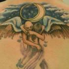 Embrace in Moonlit Serenade Tattoo