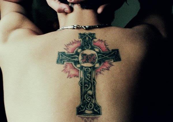 jesus celtic cross tattoo Celtic Styled Jesus Cross Tattoo