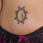 sun belly button tattoo th Tattoo Spots