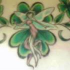 Irish Clover Fairy Tattoo