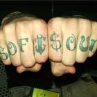 Soft Soul Knuckle Tattoos