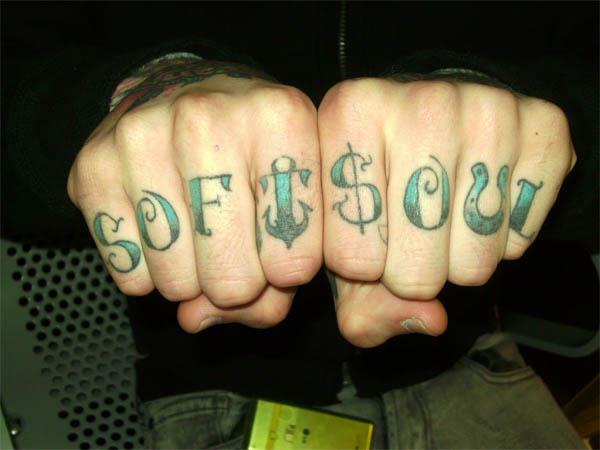 soft soul knuckle tattoos Soft Soul Knuckle Tattoos