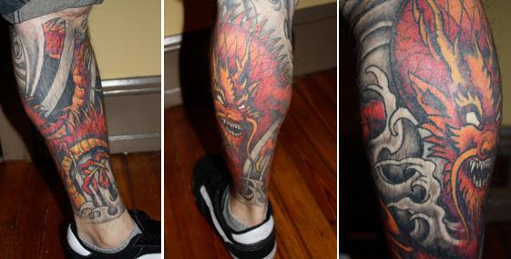 jim leg sleeve Dragon Leg Sleeve