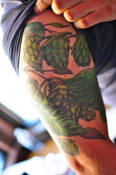 sweet hops tattoo A Sobering Look At Booze Tattoos