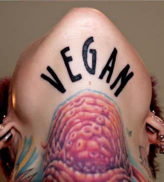Vegan Neck Tattoo Vegan Tattoos Are Hardcore