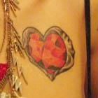 Zelda Heart Container Chest Tattoo
