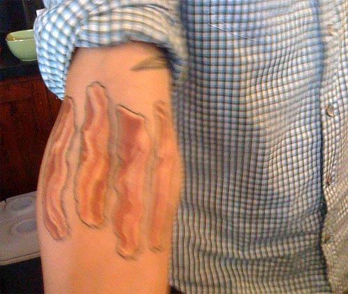 bacon armband tattoo Bacon Tattoos Are Good For Me
