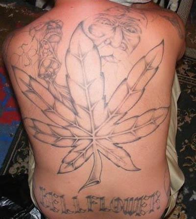 bellflower backpiece Youd Have to Be High To Get These Tattoos