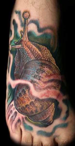 snail foot tattoo Snail Foot Tattoo