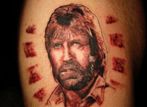 chuck norris tattoo The Internet Is Fickle, Tattoos Are Forever