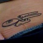 Star Trek USS Enterprise Tattoo