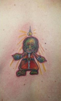 Christmas Zombie 17 Christmas Tattoos That You Have To See
