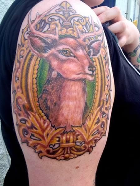 Reindeer Tattoo 17 Christmas Tattoos That You Have To See