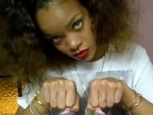 Rihanna 15 All 19 of Rihanna’s Tattoos